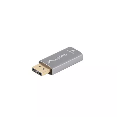 Lanberg Adapter Displayport(M)- HDMI(F)4K srebrny