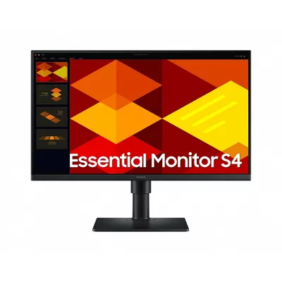 Samsung Monitor 27 cali S40GD IPS 1920x1080 FHD 16:9 2xHDMI 1xDP 2xUSB-A 2.0 1xUSB-B 5ms 100Hz HAS+PIV płaski 3YOn-Site (LS27D400GAUXEN)