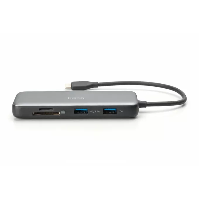 Digitus Stacja dokująca USB Typ C 8-portów 2x HDMI 4K/60Hz PD 3.0