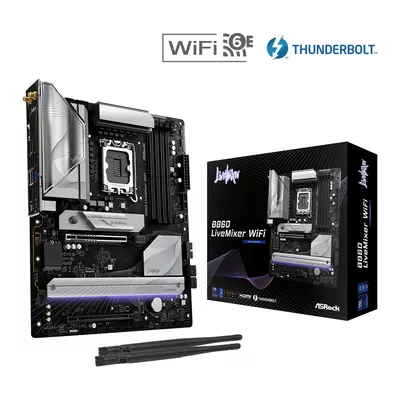 ASRock Płyta główna 860 LIVEMIXER WIFI s1851 4DDR5 ATX