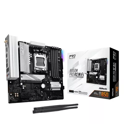 ASRock Płyta główna B850M PRO RS WIFI AM5 4DDR5 mATX