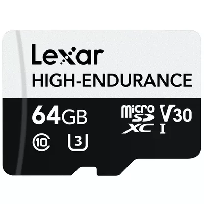 Lexar Karta microSD 64GB C10 A1 U3 V30 100/35MB/s CL10 adapter