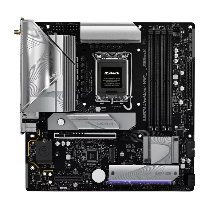 ASRock Płyta główna B860M LIVEMIXER WIFI s1 851 4DDR5 mATX