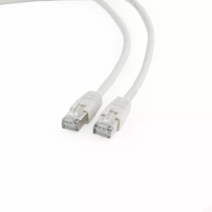 Gembird Patch cord ekranowany FTP kat.6 osłonka zal. 0.5M szary