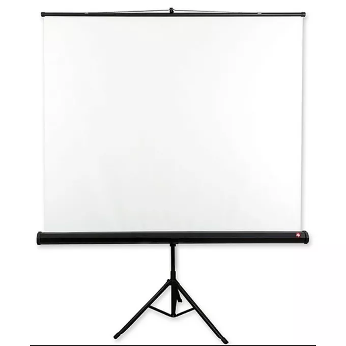 AVTek Ekran na statywie TRIPOD STANDARD 200 (1:1, 200x200cm, powierzchnia biała, matowa)