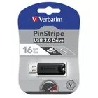 Verbatim PinStripe USB 3.0 Drive 16GB Black