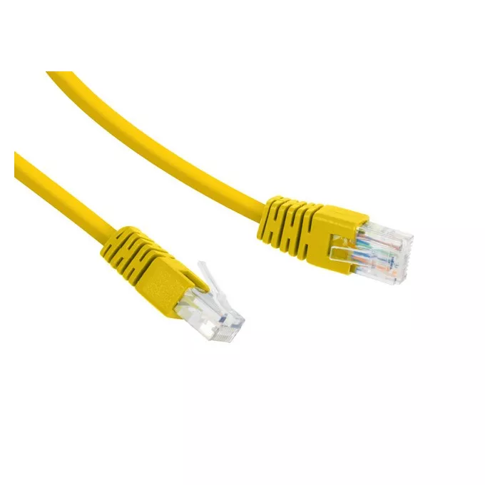 Gembird Patch cord Kat.6 UTP 0.25m żółty