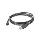 Lanberg Kabel USB 2.0 micro AM-MBM5P 1.8M czarny