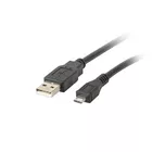 Lanberg Kabel USB 2.0 micro AM-MBM5P 1.8M czarny