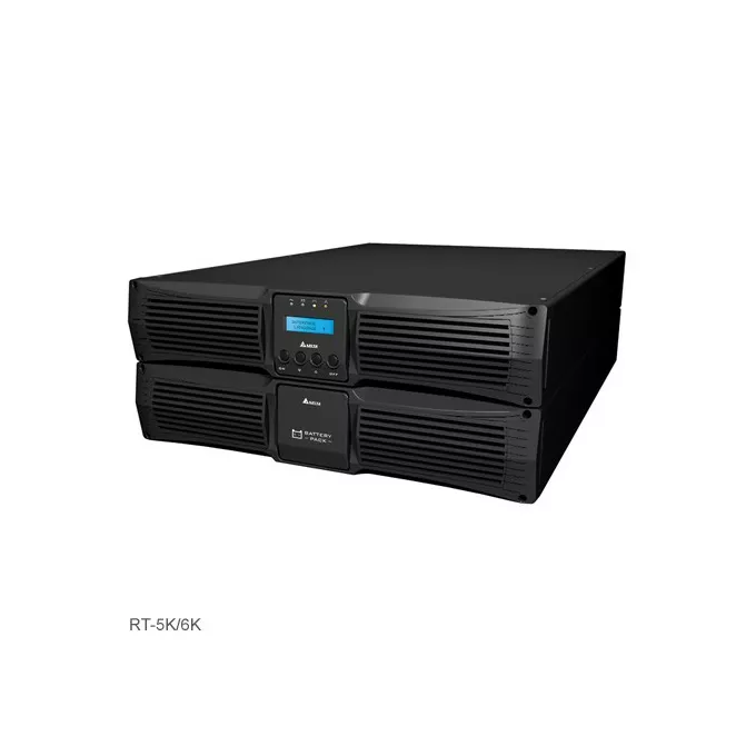 DELTA ELECTRONICS Zasilacz UPS RT-5K 5kVA/5kW Standard 6xC13 3xC19 16x7Ah