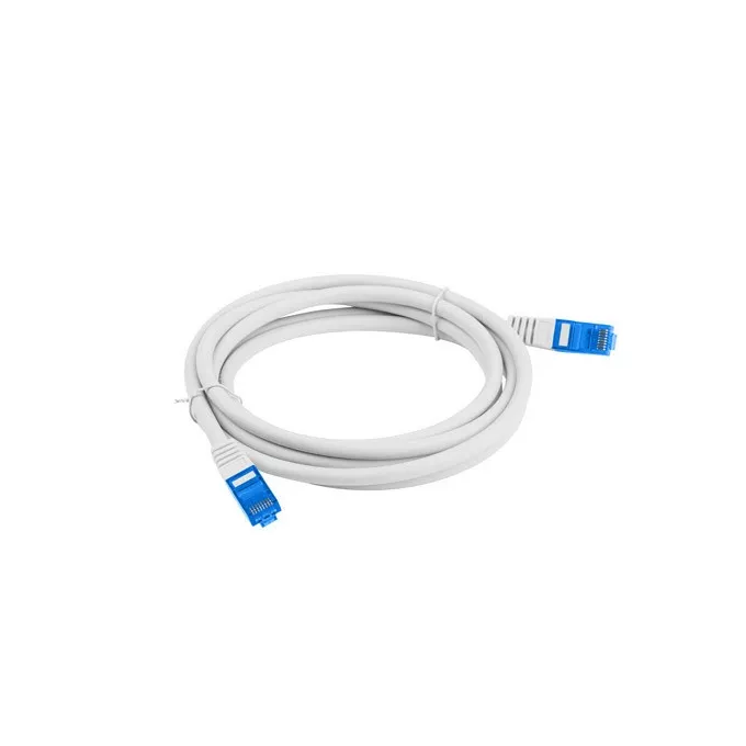 Lanberg Patchcord kat.6a S/FTP CCA 1.5m Szary