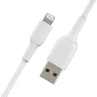 Belkin Kabel PVC USB-A to Lightning 15cm White