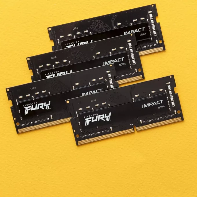 Kingston Pamięć DDR4 FURY Impact SODIMM  32GB(1*32GB)/3200 CL20