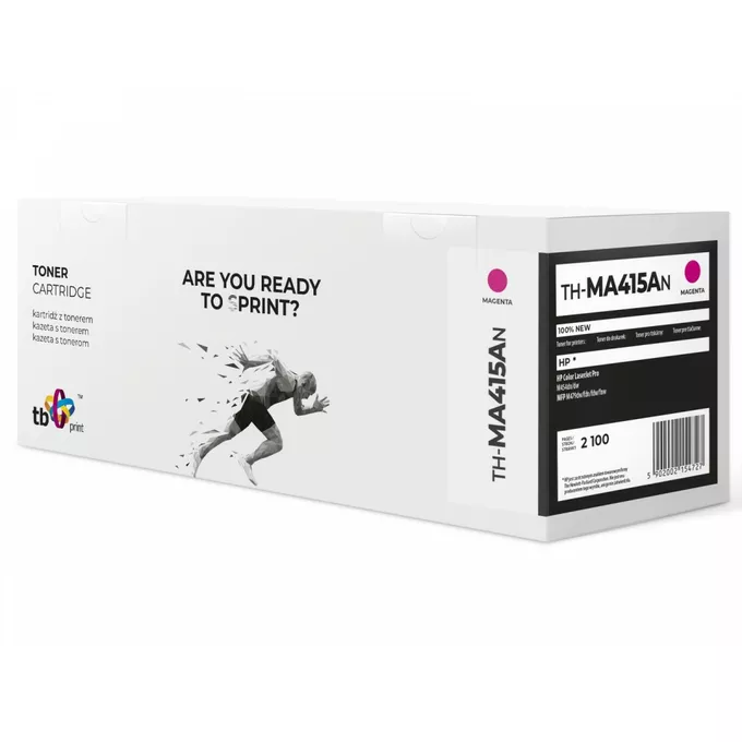 TB Print Toner do HP Color LJ Pro W2033A TH-MA415AN 100% nowy magenta