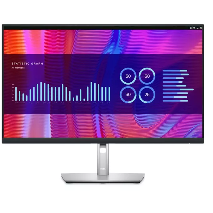 Dell Monitor P2723DE 27 cali IPS LED QHD (2560x1440)/16:9/HDMI/DP/USB-C/4xUSB 3.2/RJ45/3Y AES&amp;PPG