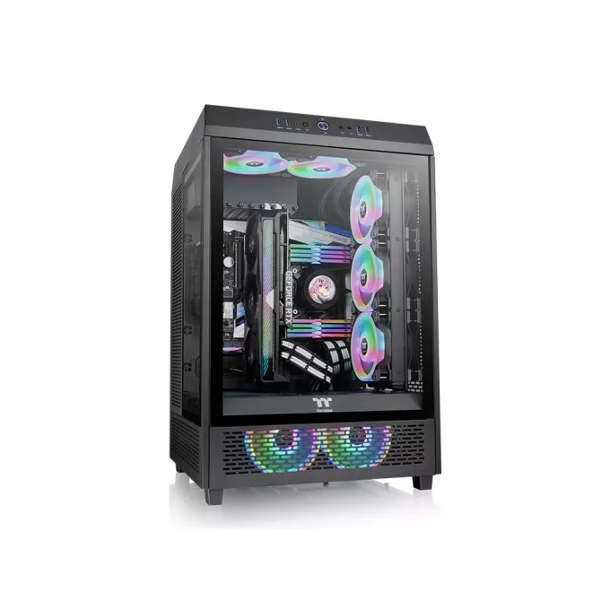 Thermaltake obudowa - The Tower 500/Black tg*3/ 120mm*2