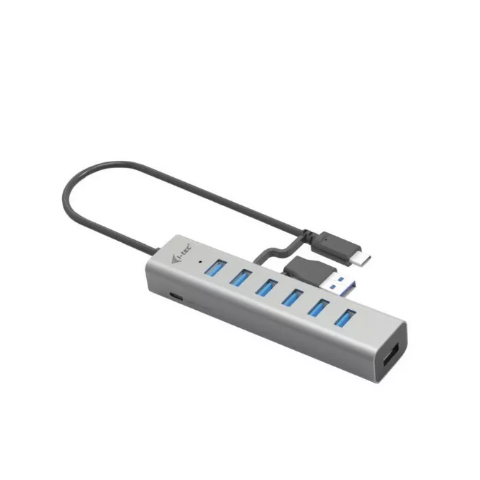 i-tec Hub USB-C Charging Metal HUB 7 Port