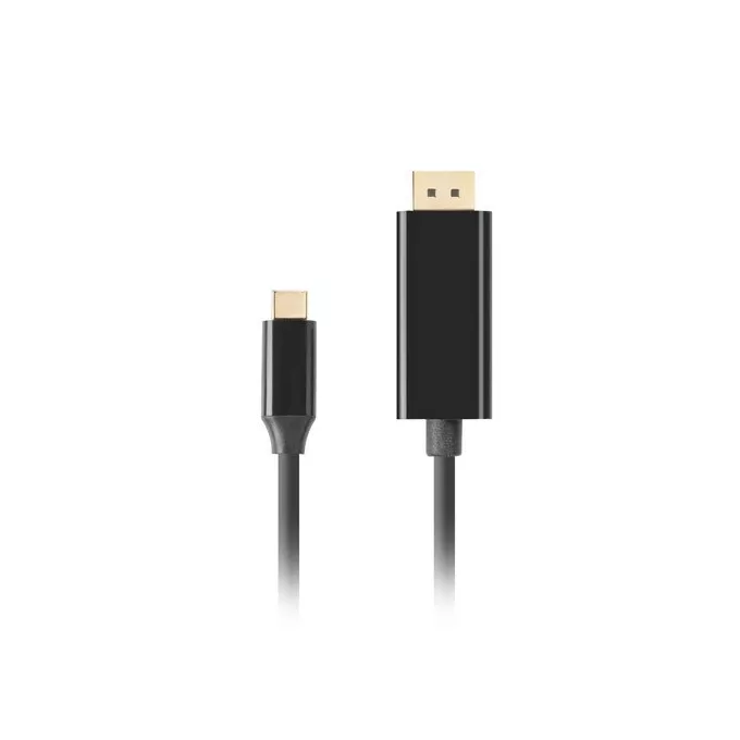 Lanberg Kabel USB-C(M)-&gt;Displayport 1.8M 4K 60HZ czarny