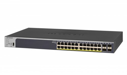 Zdjęcia - Switch NETGEAR Przełącznik Smart GS728TPP Smart  24xGE PoE+ 4xSFP NUNTGSS24 