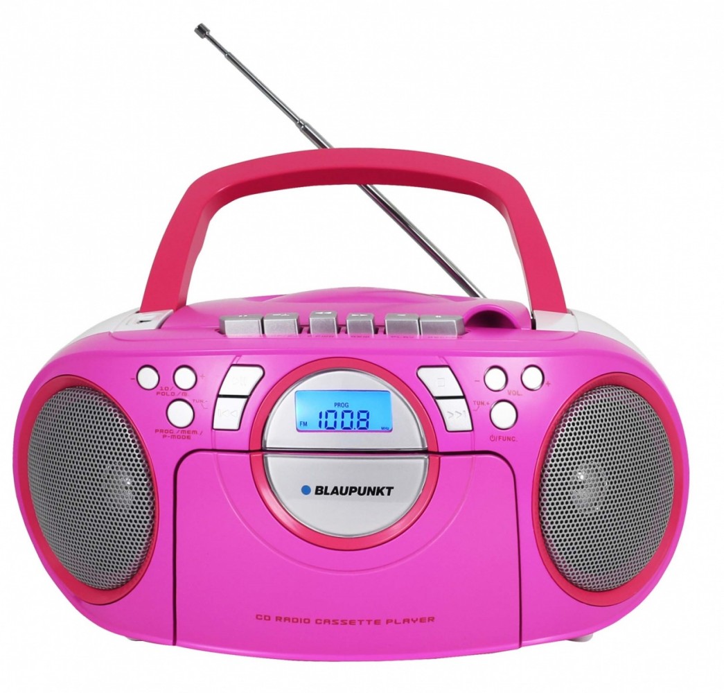 Zdjęcia - System audio Blaupunkt Boombox FM PLL, kaseta, CD/MP3/USB/AUX UBBAURMBB16PK00 