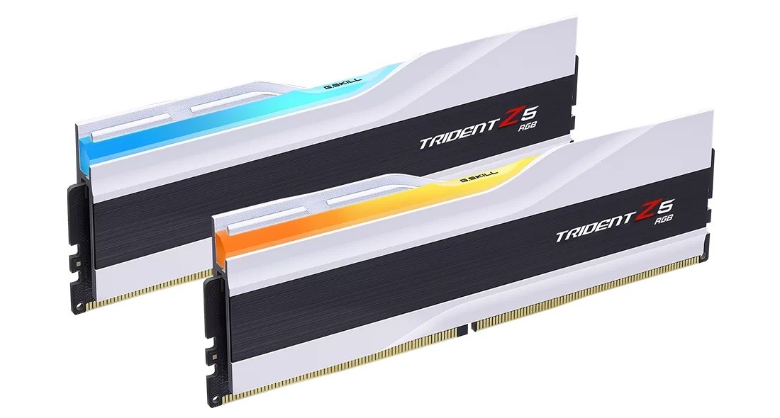 Фото - Оперативна пам'ять G.Skill Pamięć PC DDR5 48GB  Trident Z5 RGB 8000MHz CL40 XMP3 biał (2x24GB)