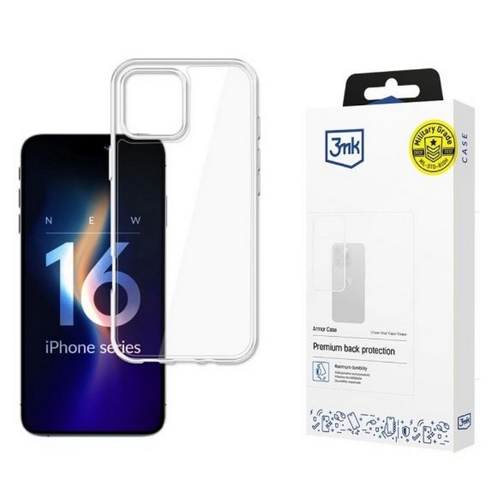 Zdjęcia - Etui 3MK  Armor Case iPhone 16 Pro Max clear AO3MKTF3M006367 