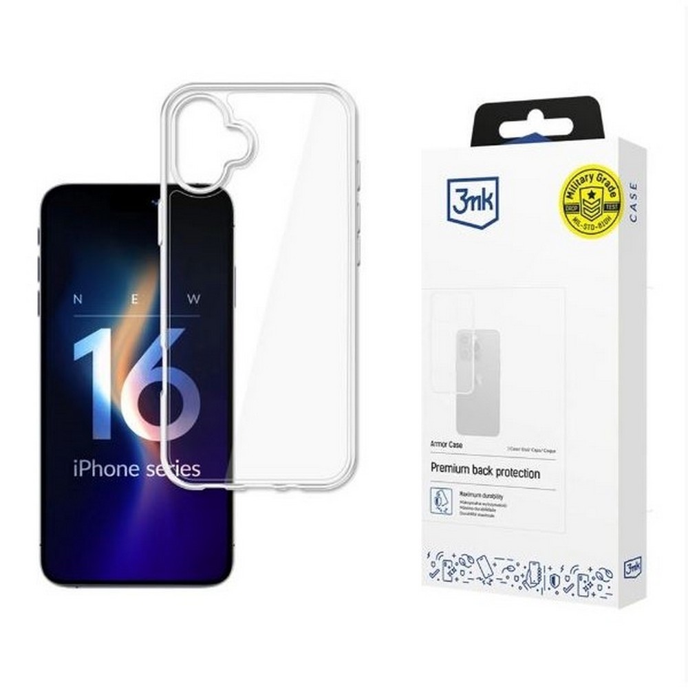 Zdjęcia - Etui 3MK  Armor Case iPhone 16 clear AO3MKTF3M006364 