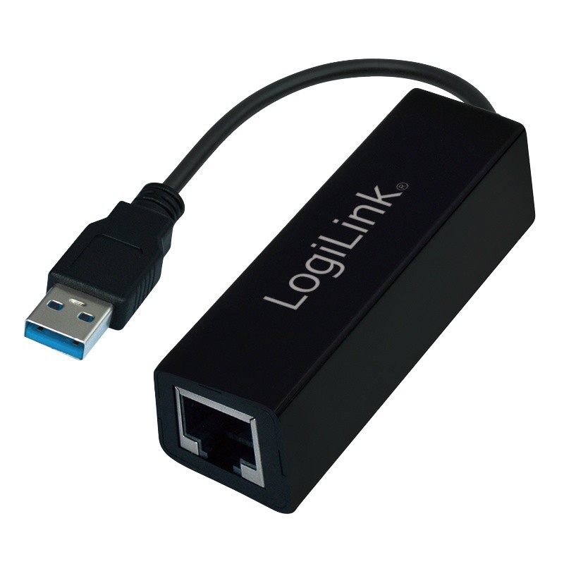 Zdjęcia - Karta sieciowa LogiLink Adapter Gigabit Ethernet do USB 3.0 AILLIA00UA0184A 