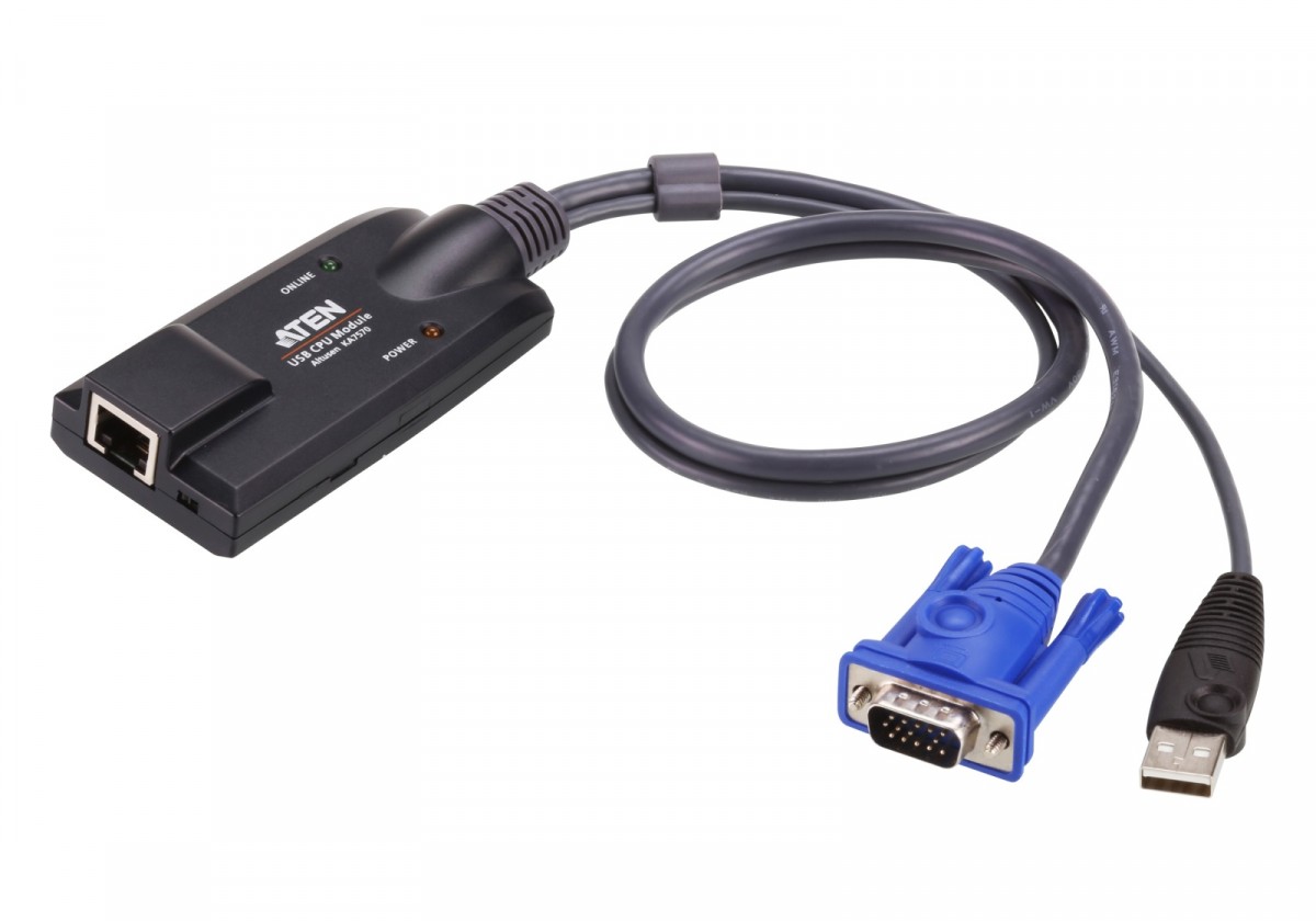 Фото - KVM-перемикач ATEN Adapter USB VGA KVM z kompozytowym sygnałem wideo NUATNKVOKKA7170 