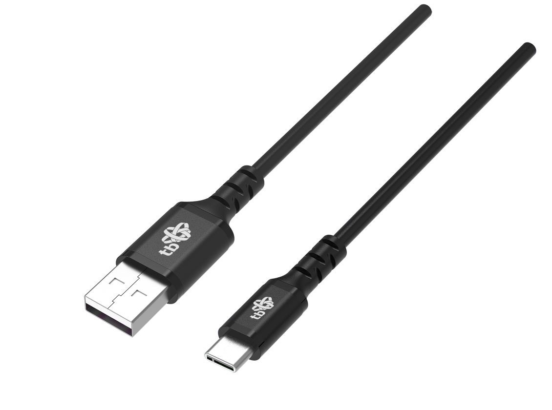 Фото - Кабель TB Kabel USB-USB C 1m silikonowy czarny Quick Charge AKTBXKUCMISI10B
