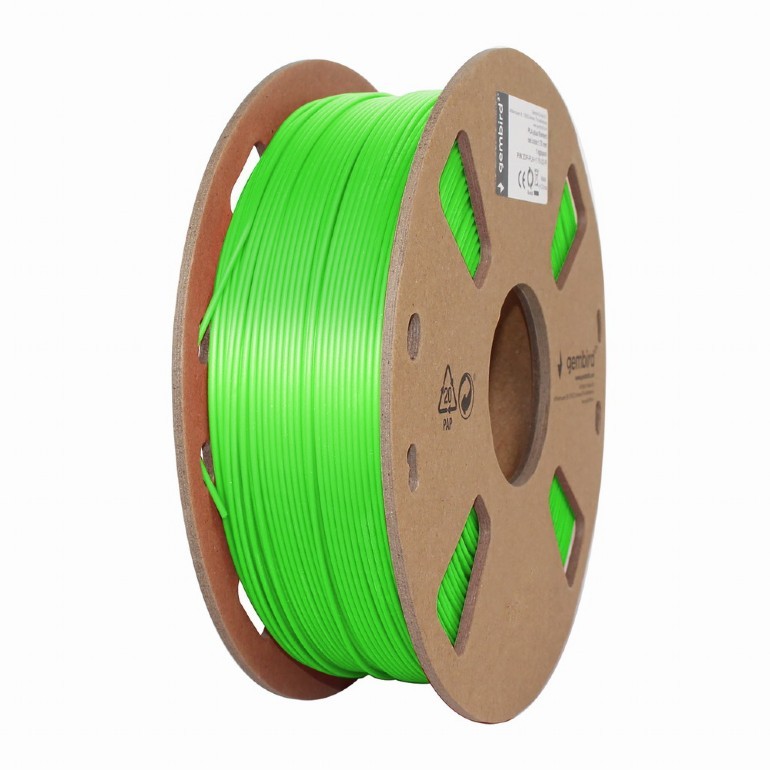 Zdjęcia - Filament do druku 3D Gembird Filament drukarki 3D PLA PLUS/1.75mm/zielony E3GEMXZW0000057 