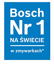 Marka nr 1 na świecie w zmywarkach*